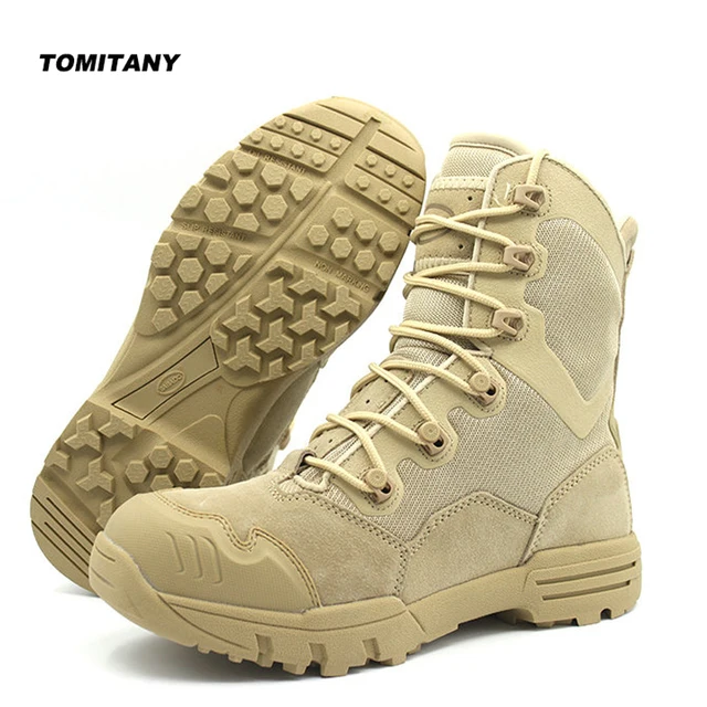 Camping Hiking Men Boots Professional Waterproof Climbing Trekking Walking Hunting Sport Shoes Mens Outdoor Tactical boot