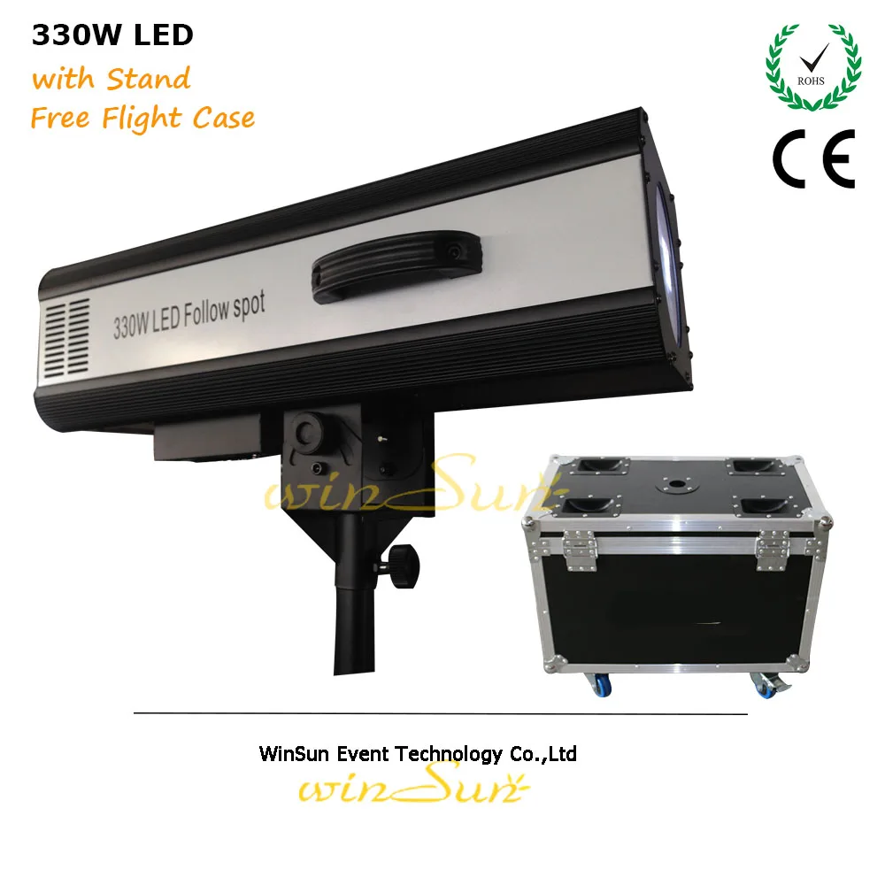 Litewinsune 2018 Новый 330 Вт LED Follow Gobo Spot Focus Profile Theater Decoration вместо 2500 гологенное