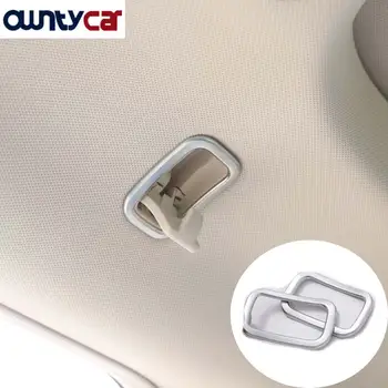 

2pcs For Mercedes Benz S class W222 s320 s350 S400 2014-2017 Car-styling ABS Chrome Car Roof Hook Cover Trim