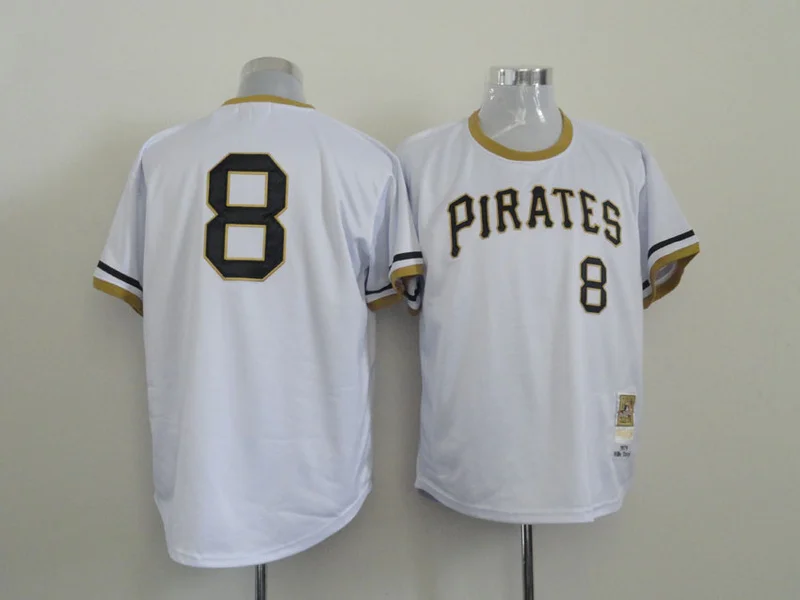 Mix order Pittsburgh Pirates jersey #8 Willie Stargell /cletement