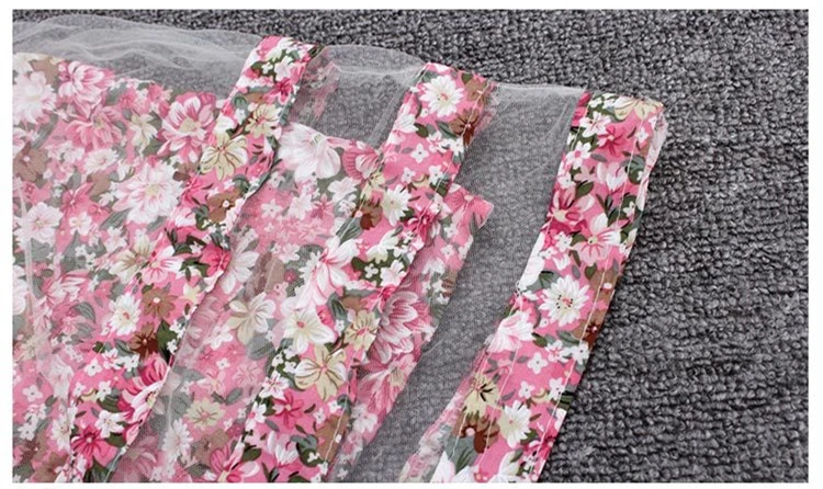 Fashion Flower Girls Dress 2018 Summer Cute Sleeveless Kids Clothes Elegant Tulle Princess Children Dresses For Girls Costumes (24)