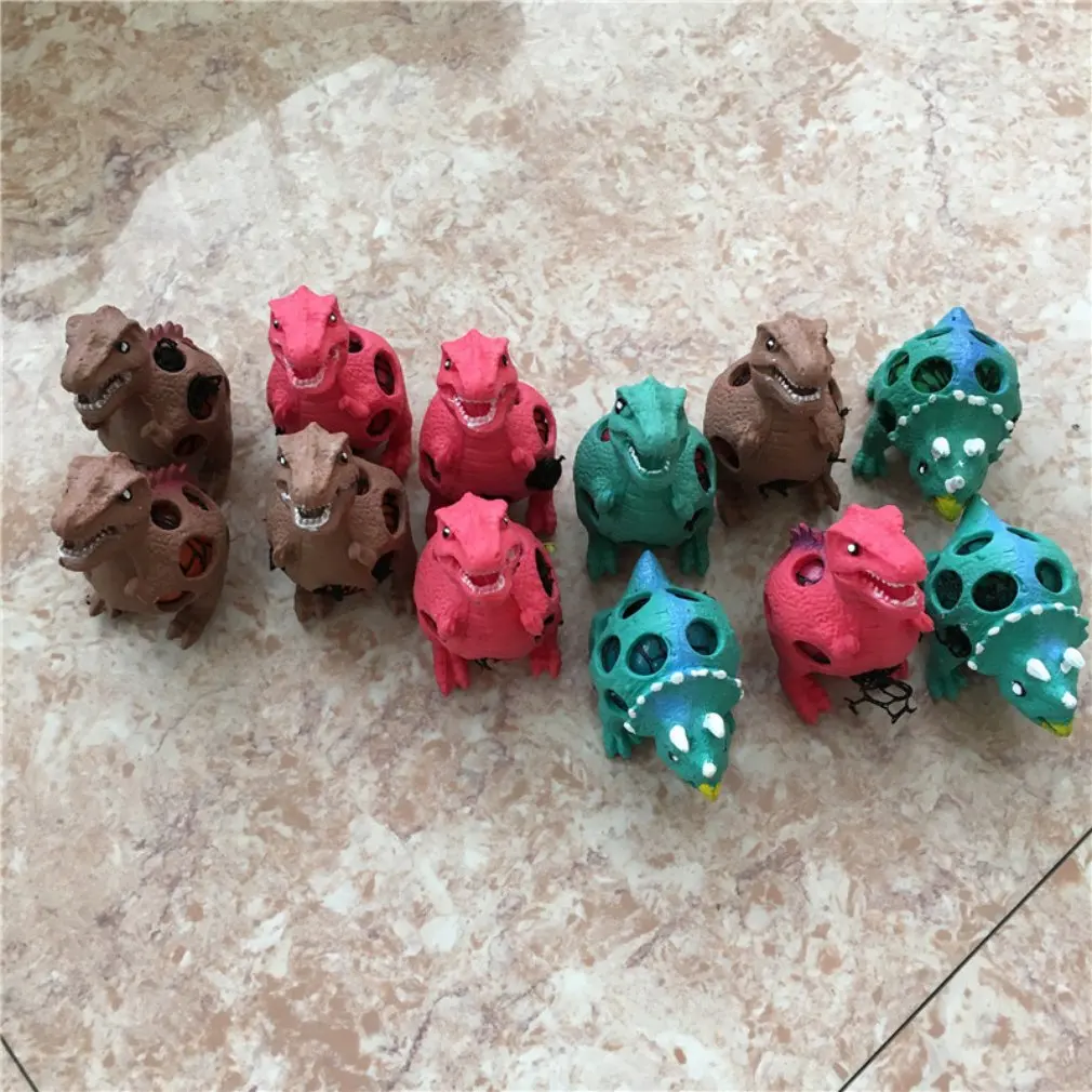 Маленький размер забавная игрушка Виноградный Шар Животное Динозавр анти-снятие Стресса Squeeze Toys снятие стресса здоровая игрушка для