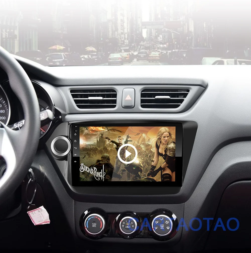 2G+ 32G " 2din Android 8,1 GO автомобильный dvd-плеер для Kia Rio 3 Rio 4 2010 2011 2012 2013- автомобильный Радио gps навигация wifi плеер