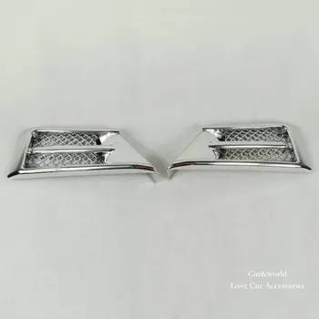 

For 2016 2017 Toyota LC Land Cruiser 200 Front Fog Lights Panel Cover Trims Head Lamp ABS Chrome Car-styling Accessories