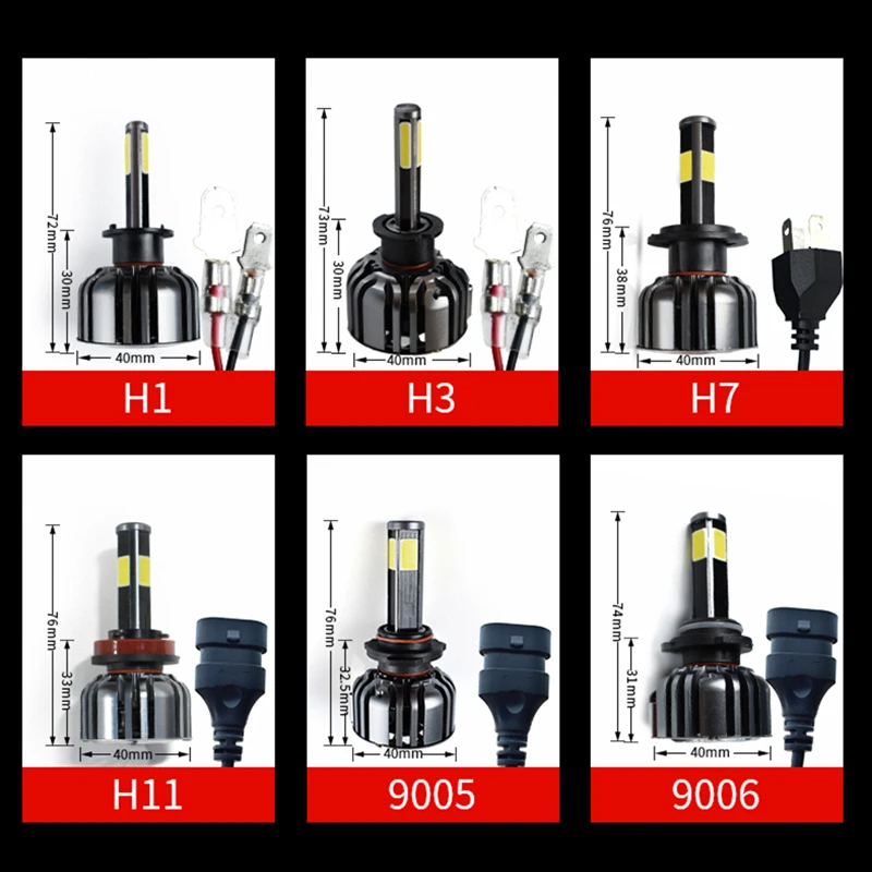 Super White LED sidelight bulbs Fiat Seicento Stilo