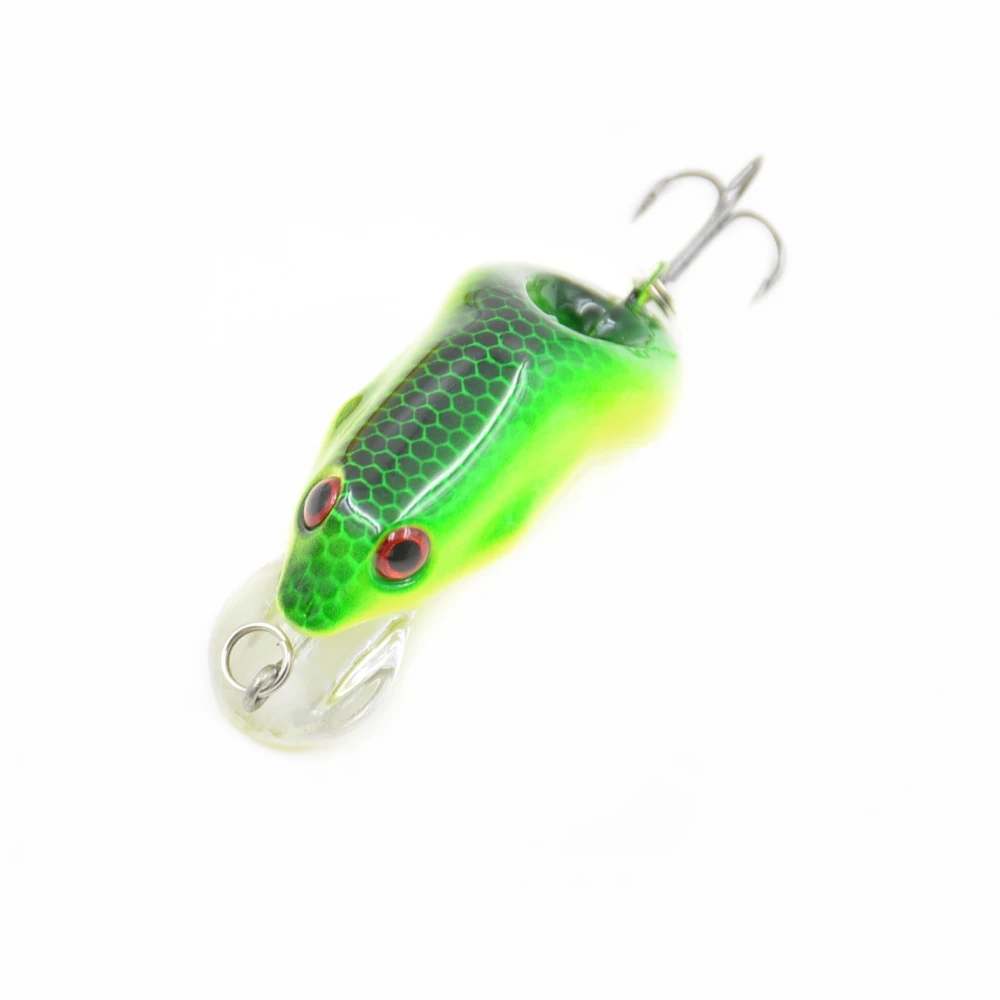 

1pcs 6cm 8.9g Quality Hard Frog Insect Lure Floating Minnow Artifical Baits Wobblers Fishing Lure Crankbait Carp Fishing Tackle