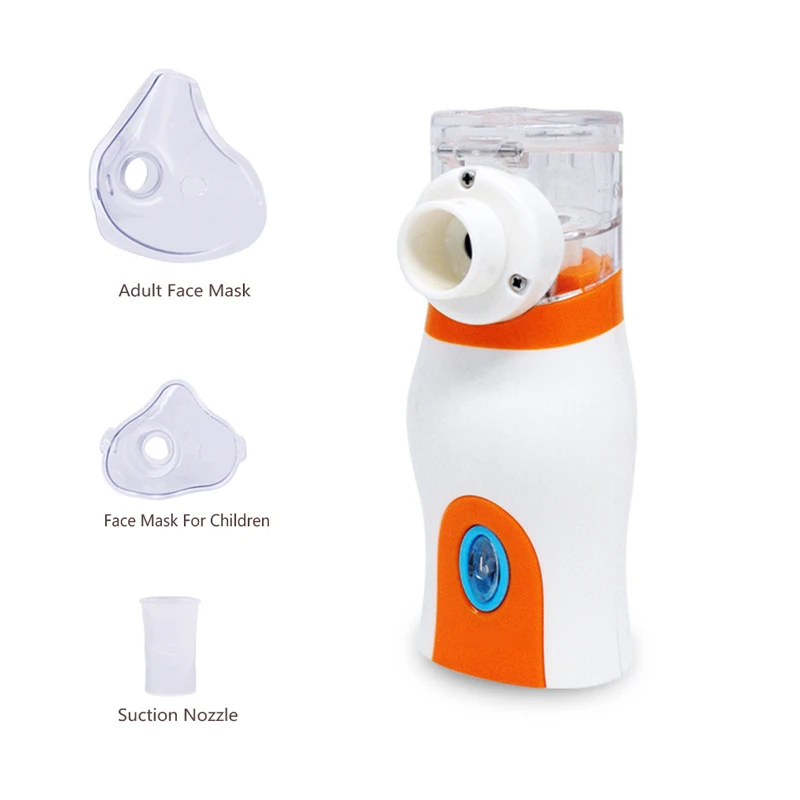  Mini Handheld Facial Steamer Nebuliser Steaming Skin Care Atomizer Portable Respirator Humidifier A