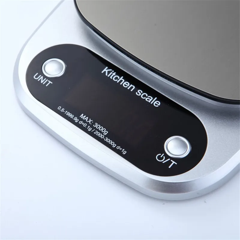 5kg/0.1g 10g/1g Digital Jewelry Kitchen Scales Scales Steel Portable Lcd  Lectronic Postal Food Balance Measuring Weight Libra - Kitchen Scales -  AliExpress