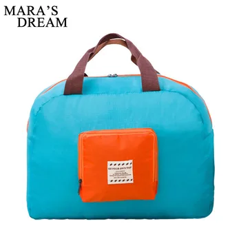 

Mara's Dream Women Travel bags nylon folding zipper travel dustproof luggage storage bag casual large capacity Women bag