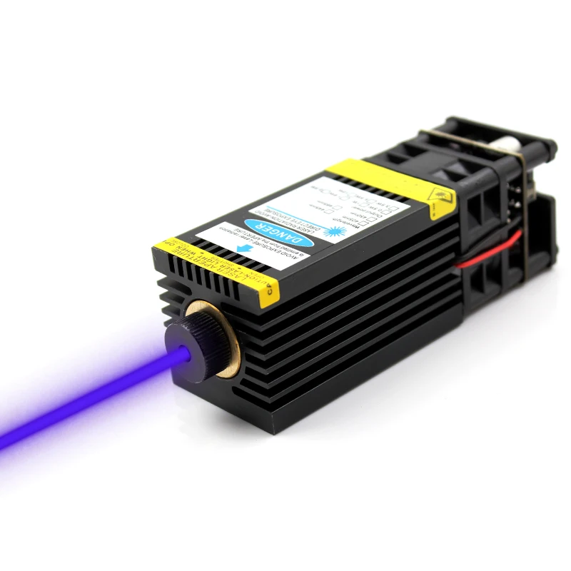 

oxlasers focusable 3Pin 2.5W 2W blue laser modules for DIY Laser engraver Laser cutter head for carving and engraving with PWM
