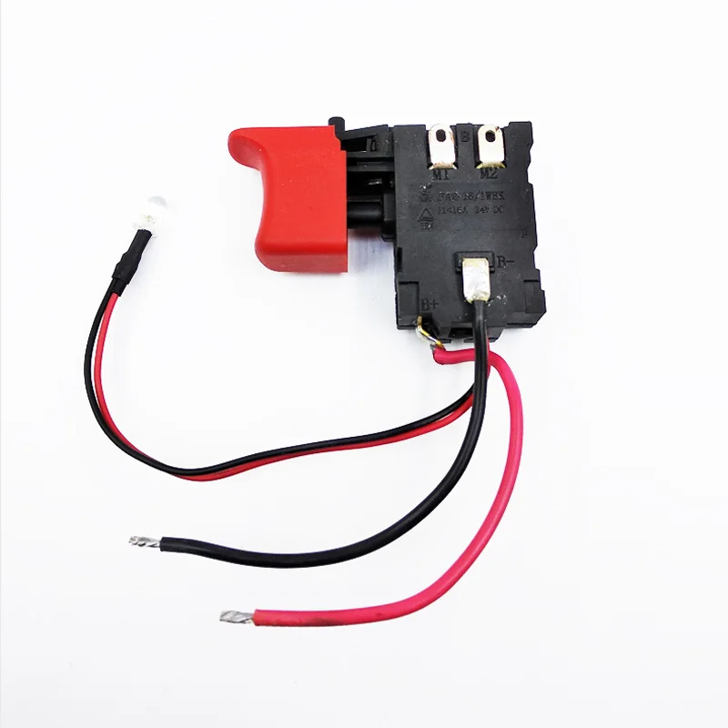 

DC 18V switch replacement for DCA DCPB16 electric wrench switch with LED light good quality DCPB 16 PART