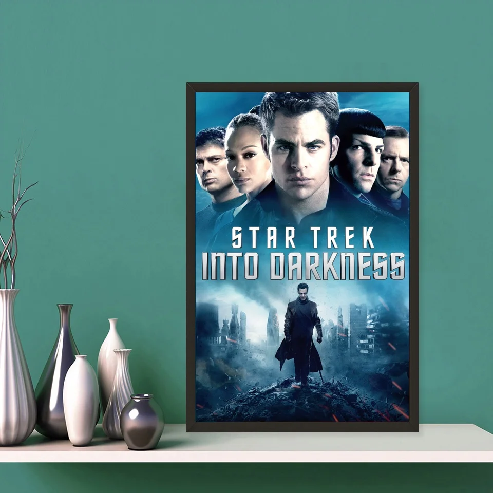 Star Trek в темноте о фильме украшением плакат стены Книги по искусству Decor