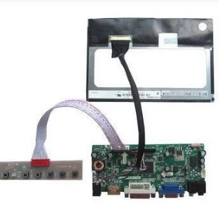 OEM HDMI DVI VGA 21 5 27 32 дюймовые светодиодные панели ЖК дисплея с кабелями и инвертором