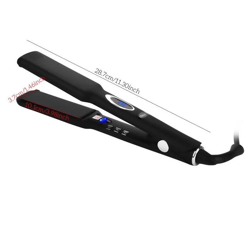 Выпрямитель для волос профессиональная Керамика Flat Iron анион 2 в 1 для волос Iron PTC быстрый нагрев с регулируемым Контроль температуры 42