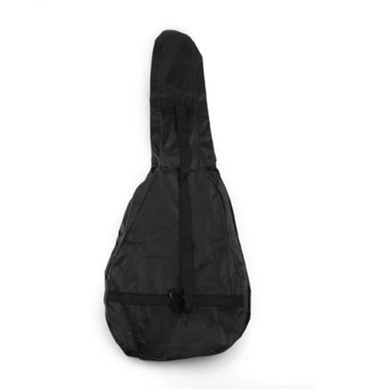 Гитарный мягкий чехол, сумка с ремнями для 4", практичный черный