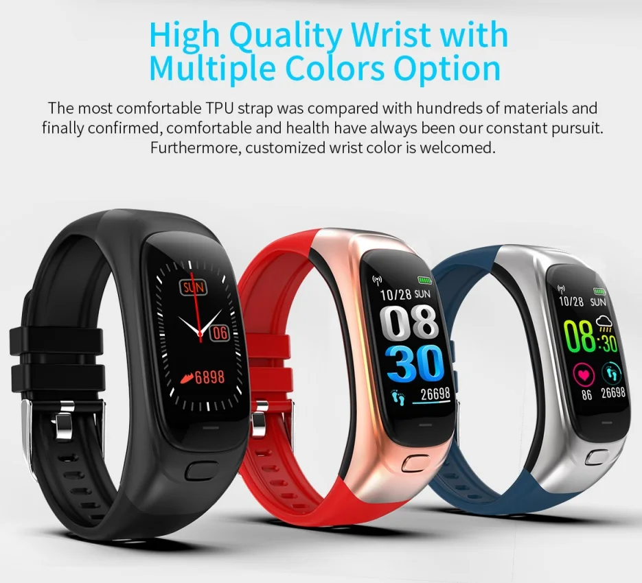 

32G USB Flash Drive Waterproof Bluetooth Smart Bracelet Sport Fitness Tracker Smart Watch Android IOS U-disk Heart Rate Monitor