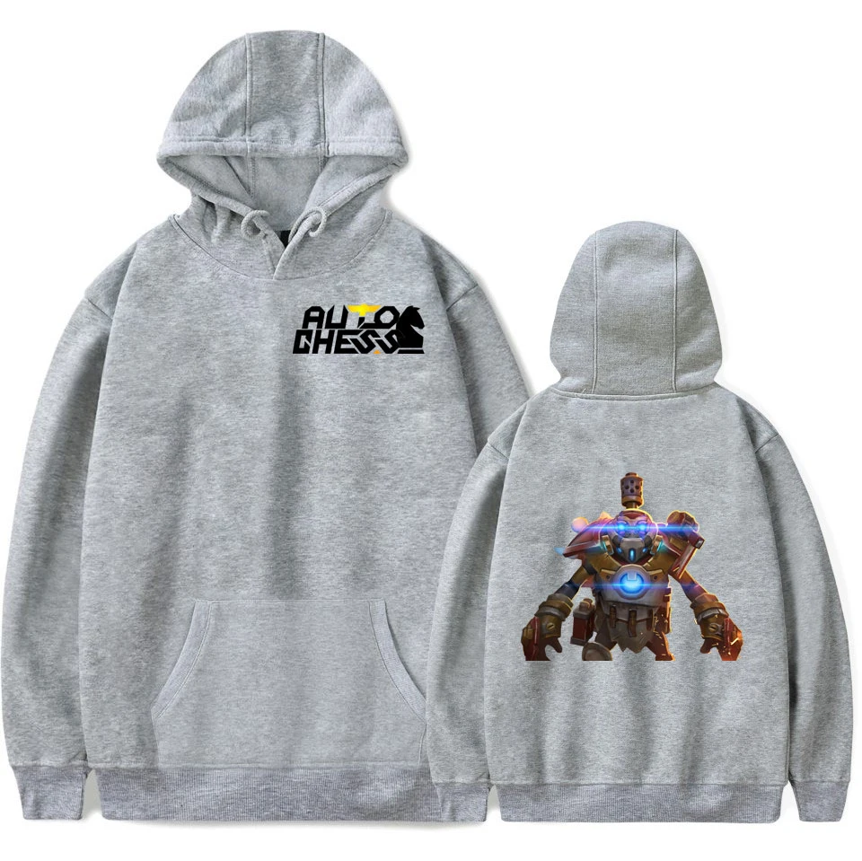  New Game Print Dota AUTOCHESS Hoodies Fashion theme Leisure Game Men/Women Auto chess Hoodie Black 