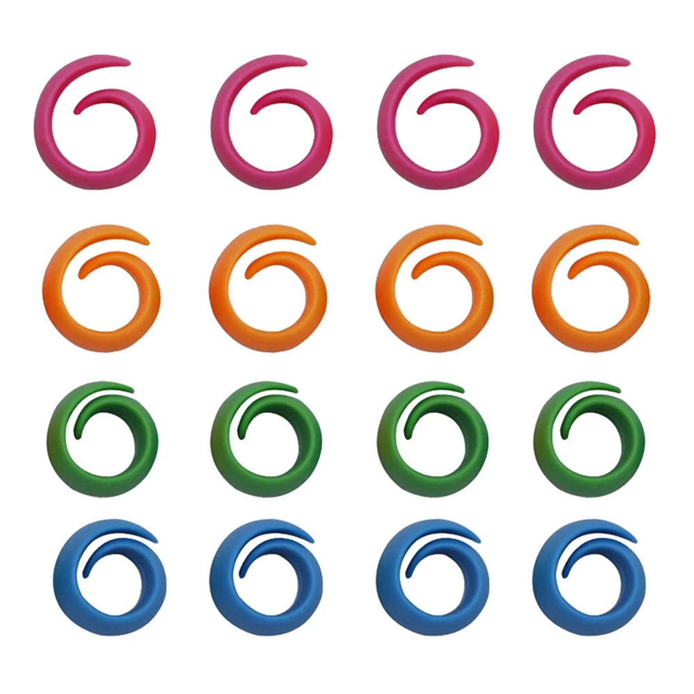 12pcs Silicone Bobbin Clips Thread Roller Fixed Wrapped Clamp Sewing Accessories Mixed Color |