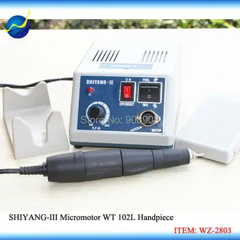

220V/110V Dental Lab Podology Pedicure Manicure Hobby Marathon Electric Micromotor Polishing N3 Unit + 35K RPM WT 102L Handpiece