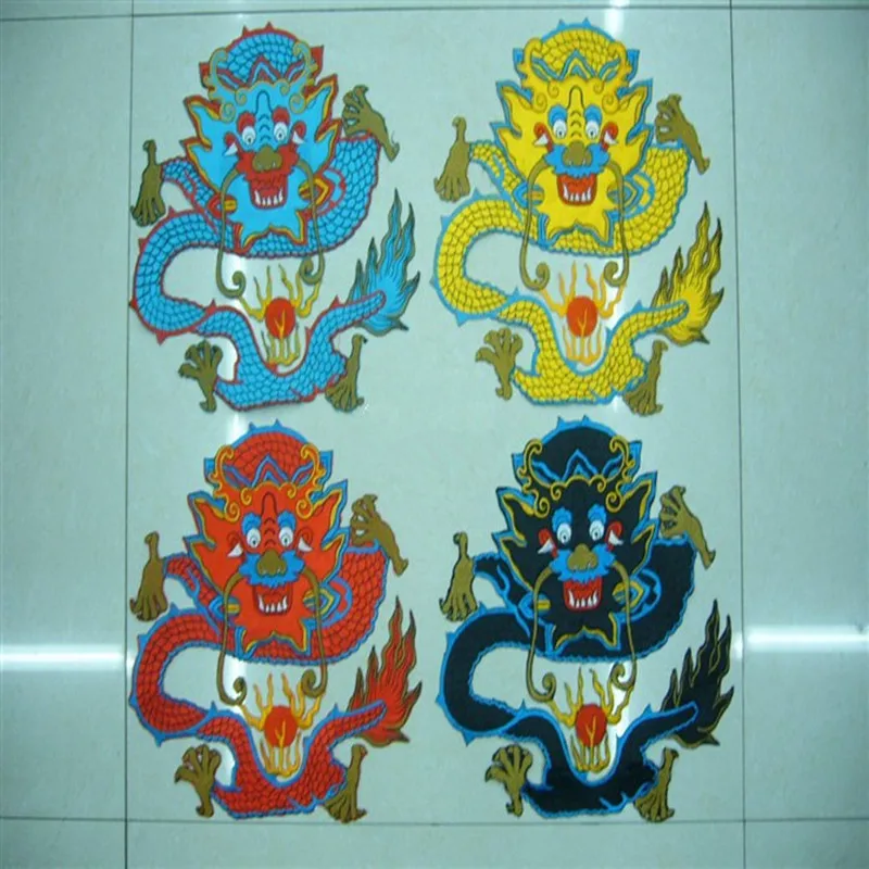 Applique Embroidery Dragon Patches for Clothing Coat Iron On Sewing On Sticke Ev