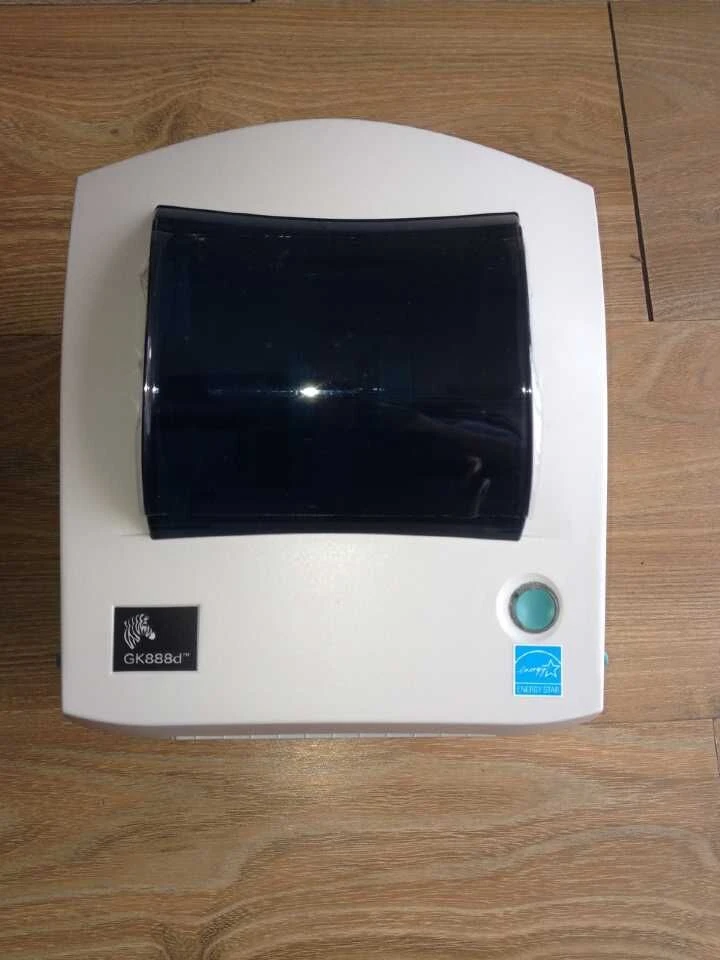 Express single label printer GK888D, self adhesive label clothing printer, thermal label printer ...