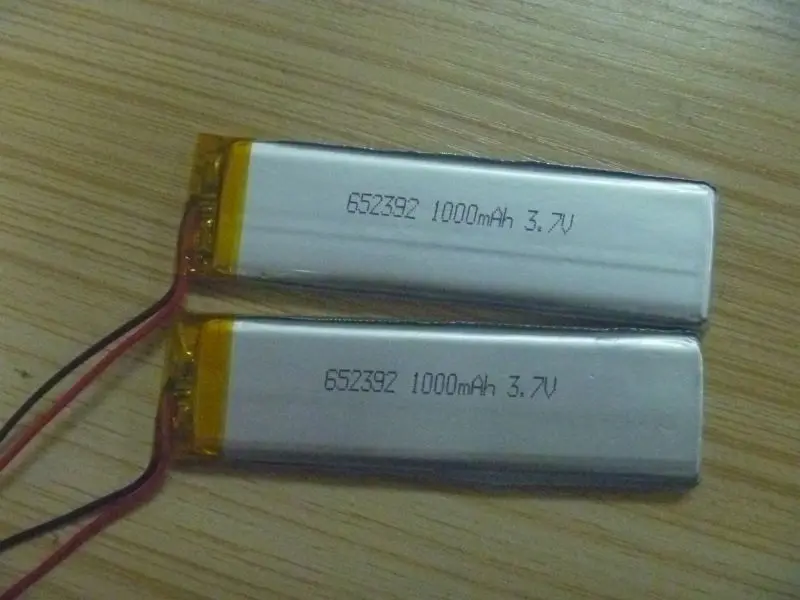 Lipo батареи 3.7 В 1000 мАч 652392 P аккумулятор для аварийного освещения |