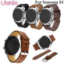 22mm leather watchband for Samsung Gear S3 smart watch Band bracelet for huami amazfit stratos 2 2S Strap with buckle 46mm band цена 22mm leather watchband for Samsung Gear S3 smart watch Band bracelet for huami amazfit stratos 2 2S Strap with buckle 46mm band цены онлайн