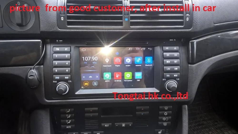 Top Android 9 for bmw E39,X5,M5,E53 car dvd,gps navigation,wifi,radio,bluetooth,Steering wheel Canbus Free 16g map,mic,touch screen 12