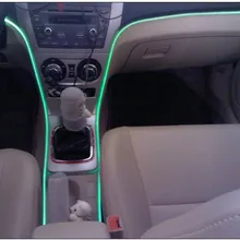 2,5 мм PMMA Оптический волоконный кабель боковое свечение для волоконно-оптического освещения украшения 100 м/рулон для внутренней новизны украшения освещения