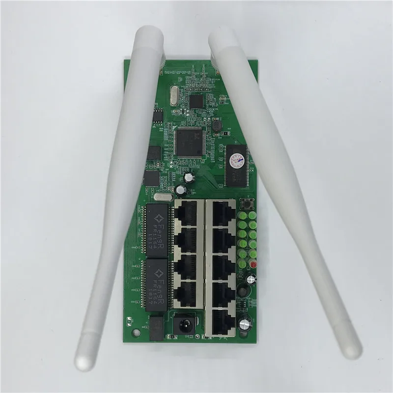 

OE6-9 poort draadloze router moederbord module custom schroef gat metalen shell breedband snelle thuis kit 2.4g draadloze