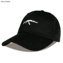 Новая мужская Очаровательная бейсбольная кепка с простым пистолетным узором, модная однотонная Популярная Женская бейсбольная кепка в винтажном стиле CP1056