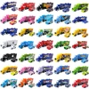 2PCS/SET Disney Pixar Cars 2 3 1:55 Diecast Alloy Metal Car Lightning McQueen Jackson Storm Mack Uncle Truck Model Car Kids Toy ► Photo 1/5