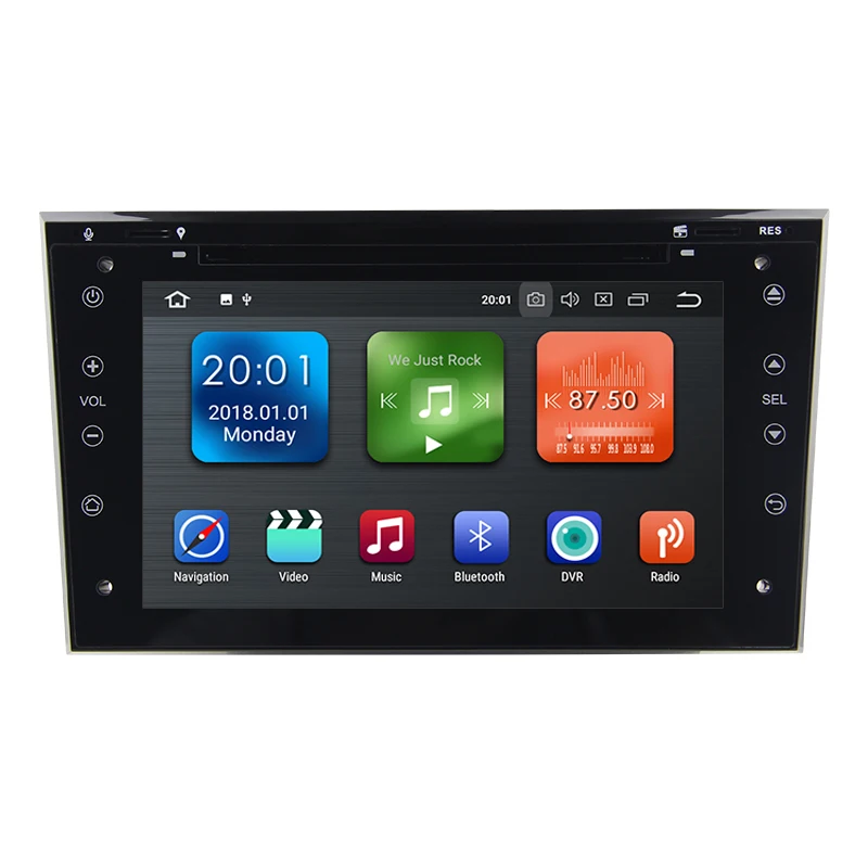 Sale KSAOTU 7" DAB+ 4G Android 8.0 Car DVD Player SD GPS for Opel Vauxhall Corsa Vectra Zafira Astra 5