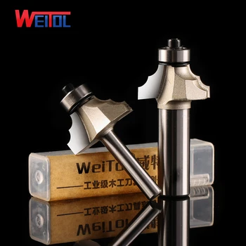 

Weitol free shipping 1pcs 12.7mm Classical Moulding Bit CNC Engraving Router Bit Trimmer Chamfer Carving Tool for cutting wood