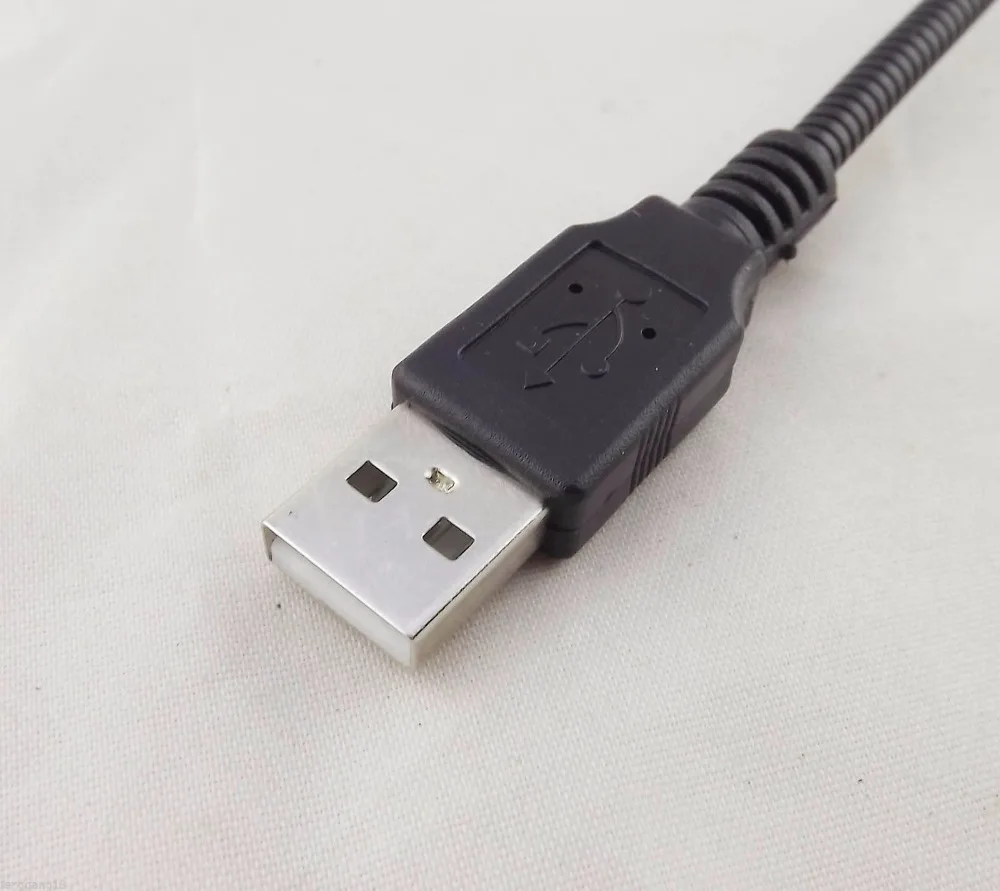 10 шт. USB 2.0 мужчин и женщин подставка держатель данных Мощность Гусенек 30 см гибкий кабель