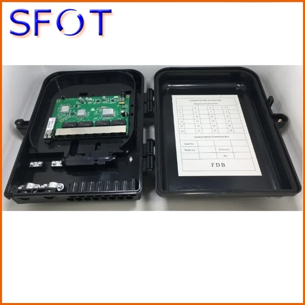 

8 ports GE(10/100/1000M) POE reverse EPON ONU board with waterproof box IP65, reverse POE optical network EPON ONU