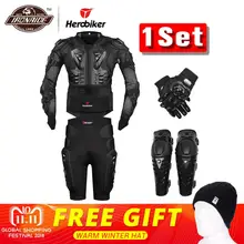 New Moto Motocross Racing Motorcycle Body Armor Protective Gear Motorcycle Jacket Shorts Pants Protection Knee Pads