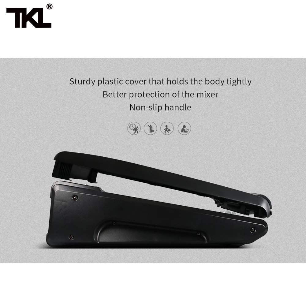 TKL 14 Channels Digital Mixer Professional DJ Sound Mixer Audio Belt Effect Mechanical Pusher Preset Scene For Stage HIFI DJ