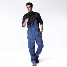 High quality Durable Work Wear Bib Pants Men's Tooling Uniform Jumpsuits Loose Casual Overalls(China) High quality Durable Work Wear Bib Pants Men's Tooling Uniform Jumpsuits Loose Casual Overalls(China)