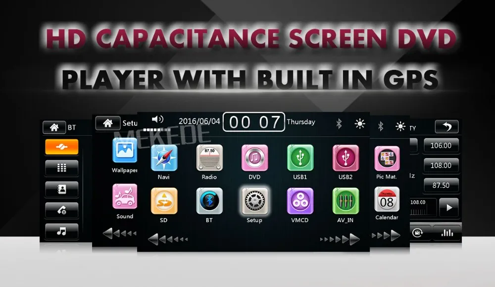 Top Capacitive screen Car Dvd Player For Duster Sandero Lodgy Dokker 2013 2014 2015 GPS Navigation Radio Auto GPS dvd 10