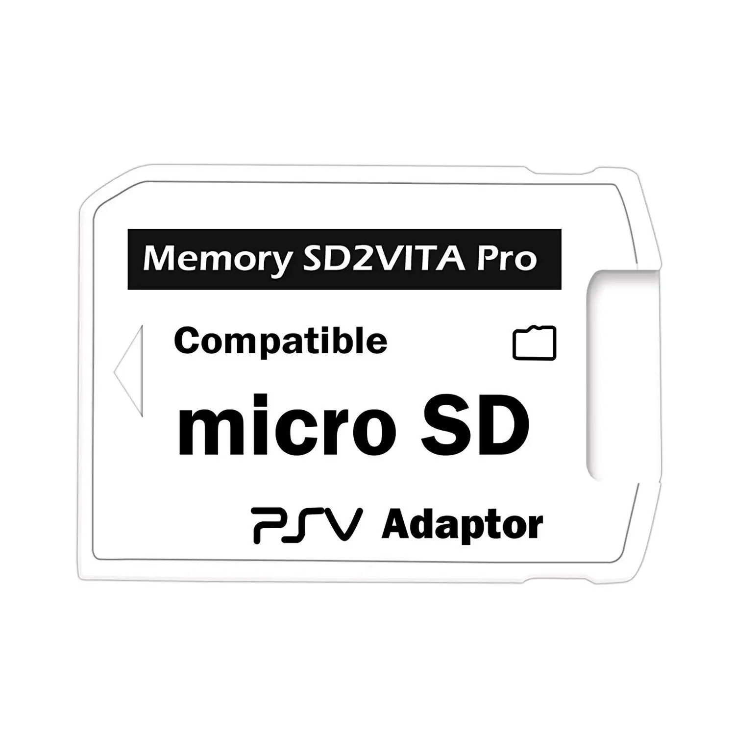 Рекламные 10 шт./лот Memory Stick Адаптер версии 5,0 SD2Vita для PS Vita PSV1000 2000 MicroSD