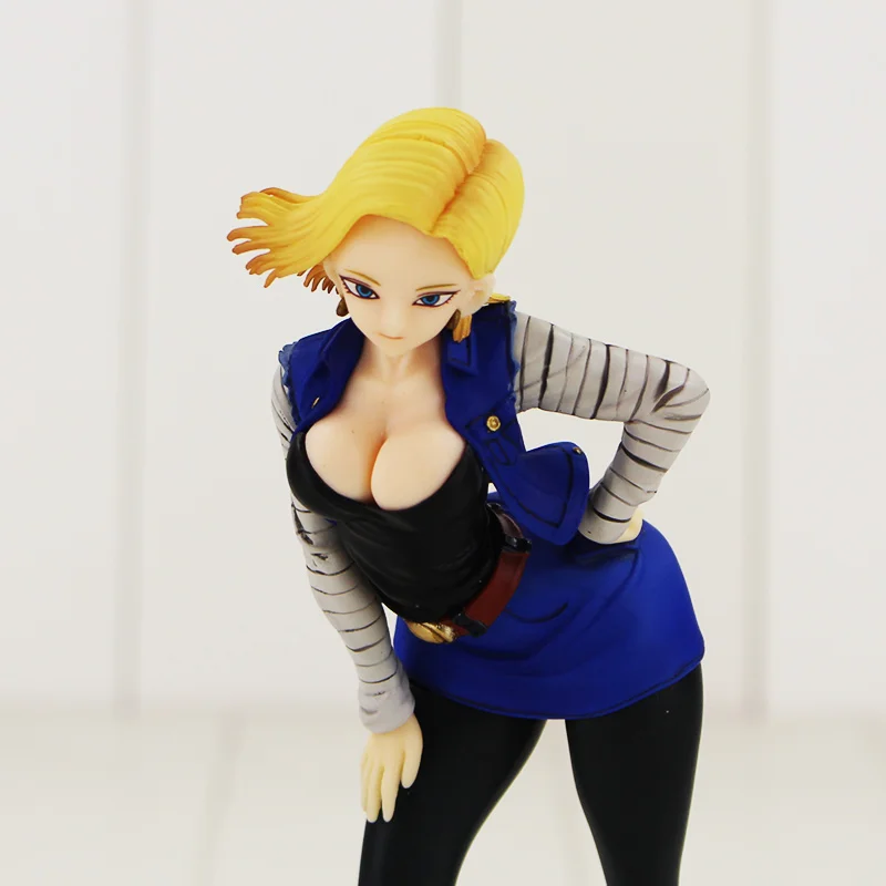 Hot Dragonball Android 18 figure PVC Action Figure Collectible Model font b Toy b font