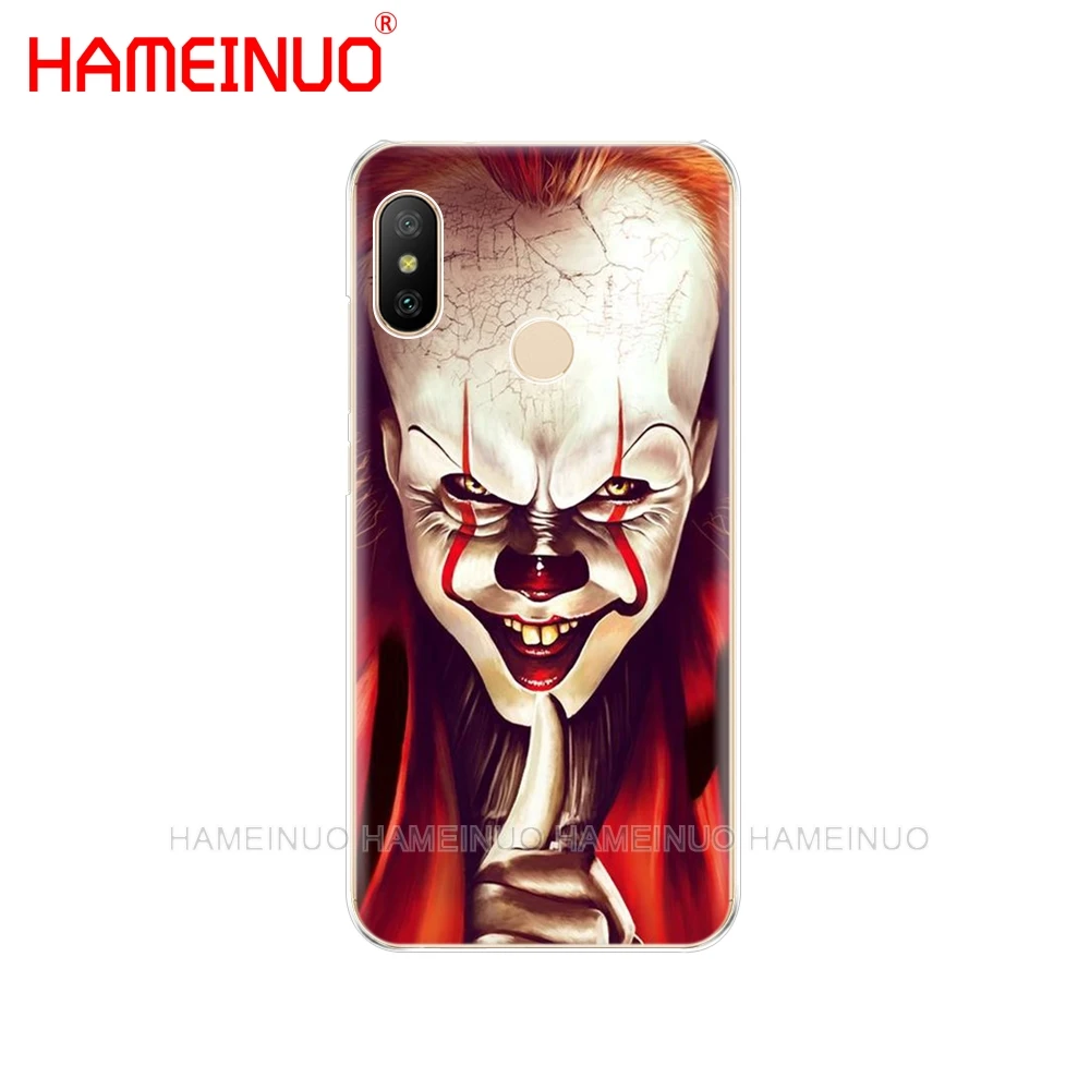 Чехол для Xiaomi Mi 8 se A2 lite redmi 6 6a 6 pro note 6 PRO pocophone F1 для redmi s2 чехол coqa The Clown Horror IT