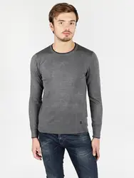 Пуловер с круглым вырезом для мужчин