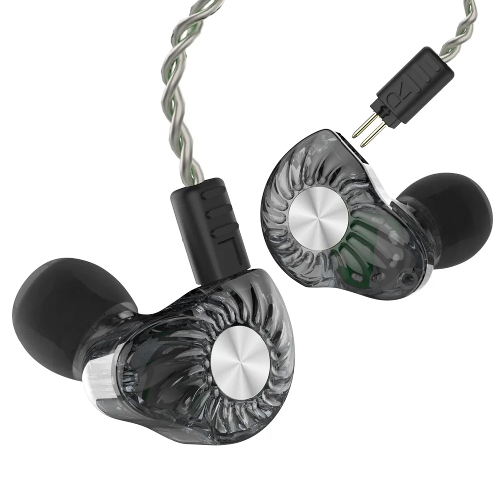 Revonext RX8 BA+ DD в ухо наушники гибридная гарнитура HIFI бас шумоизолирующие наушники с микрофоном заменить кабель