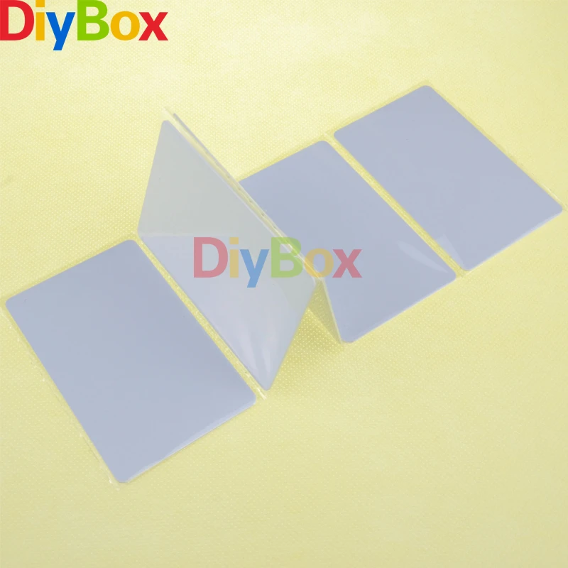 100pcs NFC thin smart card tag 1k S50 IC 13.56MHz Read /& Write RFID