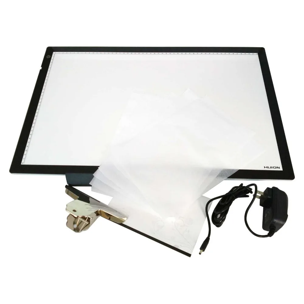 Huion LED Tracing Board Acrylic Panels Trackpad Professional Light Box