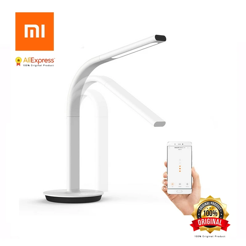 

Original Xiaomi Smart Table Lamp 2 Mijia LED Light Desk Lamp Eye Care Desklight Dual light Support Smartphone App Remote Control