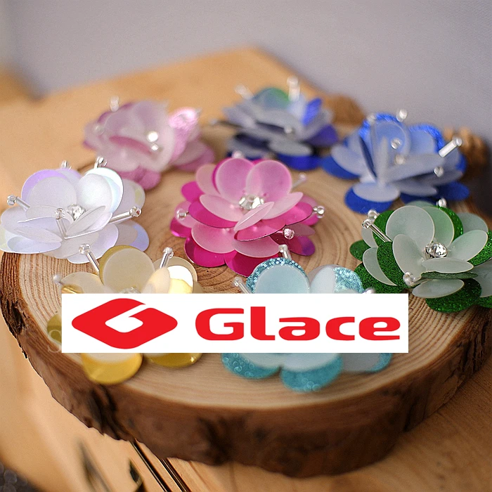 GLace 5 шт. Европейский станция вышитое блестящим бисером цветок обувь Ткань наклейки интимные аксессуары ручной работы бусины Цветок DIY украшения TX141