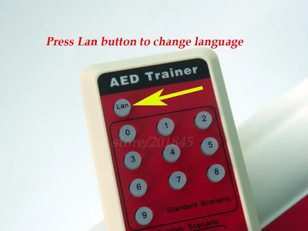 Dispositivo de Primeiros Socorros com Cartão de Linguagem Conjunto Dois Língua Trainer Automatizado Cardiopulmonar Ressuscitação Treinamento Substituível 1 Aed 18 cardiopulmonar ressuscitação treinamento dispositivo de primeiros socorros